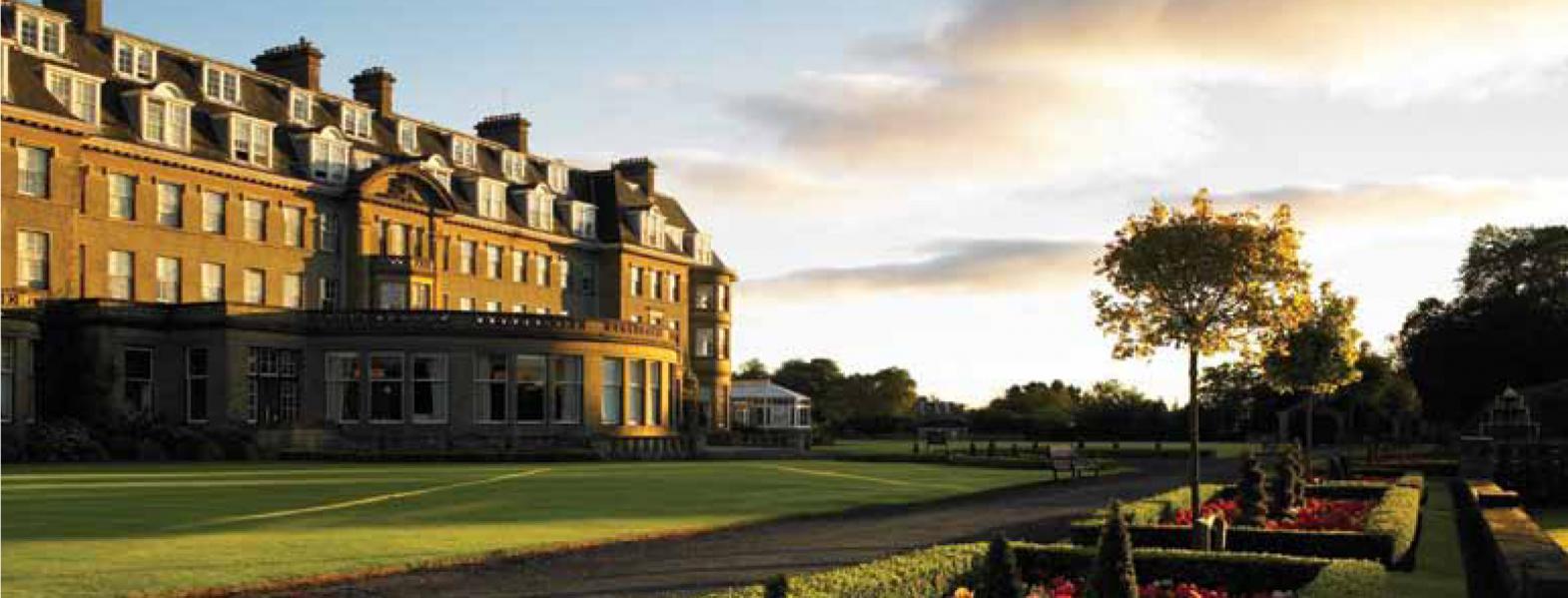 The Gleneagles® Hotel is a magnificent 'French chateau' set amid gently rolling hills in the heart of Scotland.
